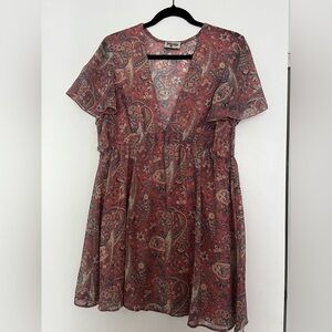 Show Me Your Mumu Austin Blushing Paisley Dress